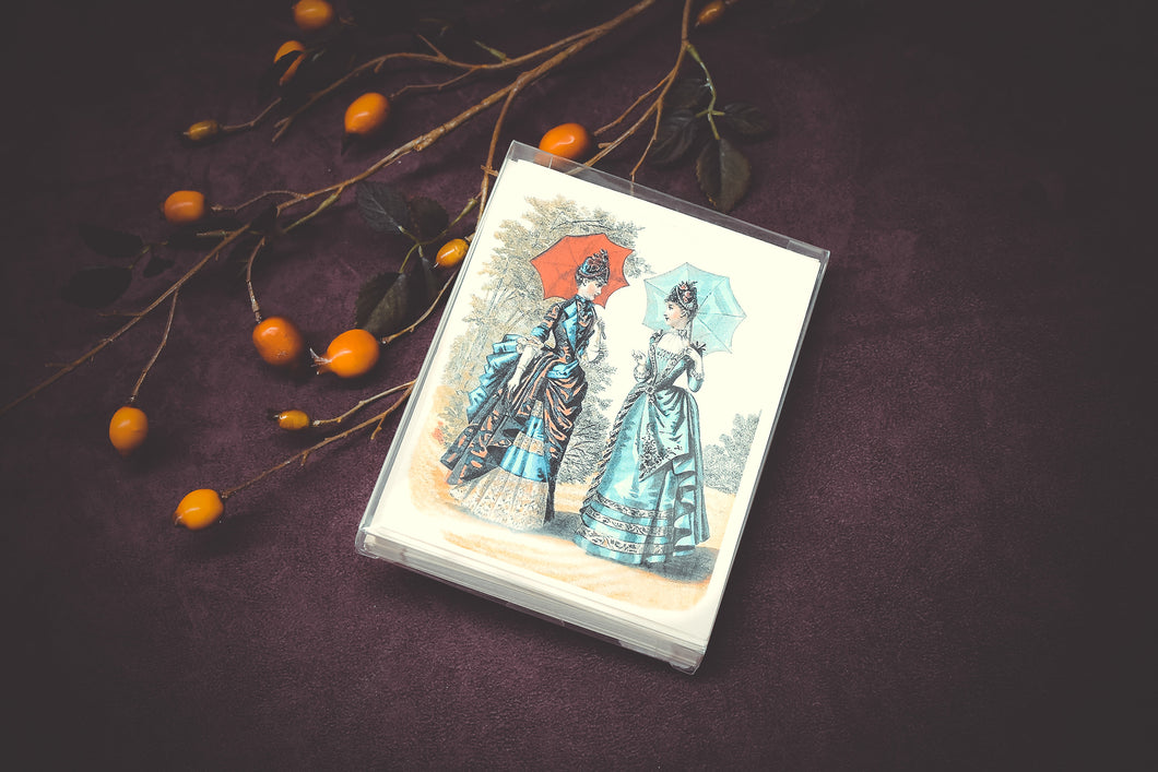 1880s Fashion Plate Card Set - Collection #2