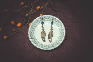 Art Nouveau Ornament Earrings
