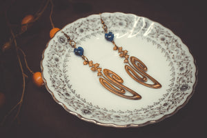 Art Nouveau Ornament Earrings