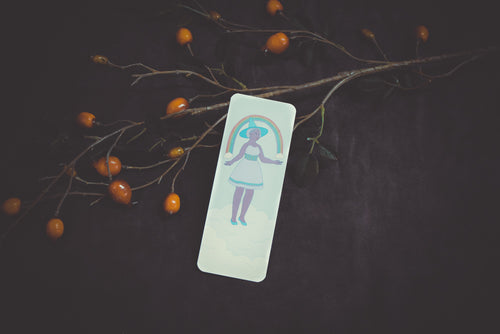 Rainbow Witch Bookmark