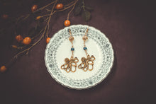 Load image into Gallery viewer, Gold Octopus Earrings
