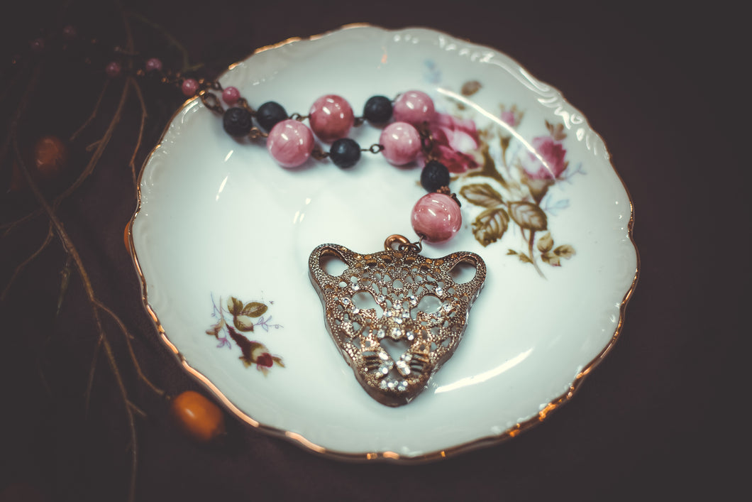 Pink Panther Necklace