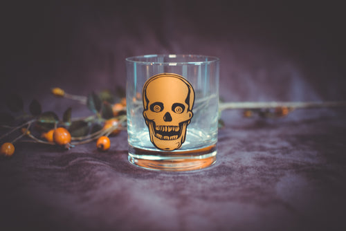 Radical Skull Cocktail Glass