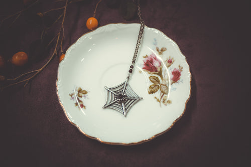 Spider's Web Necklace